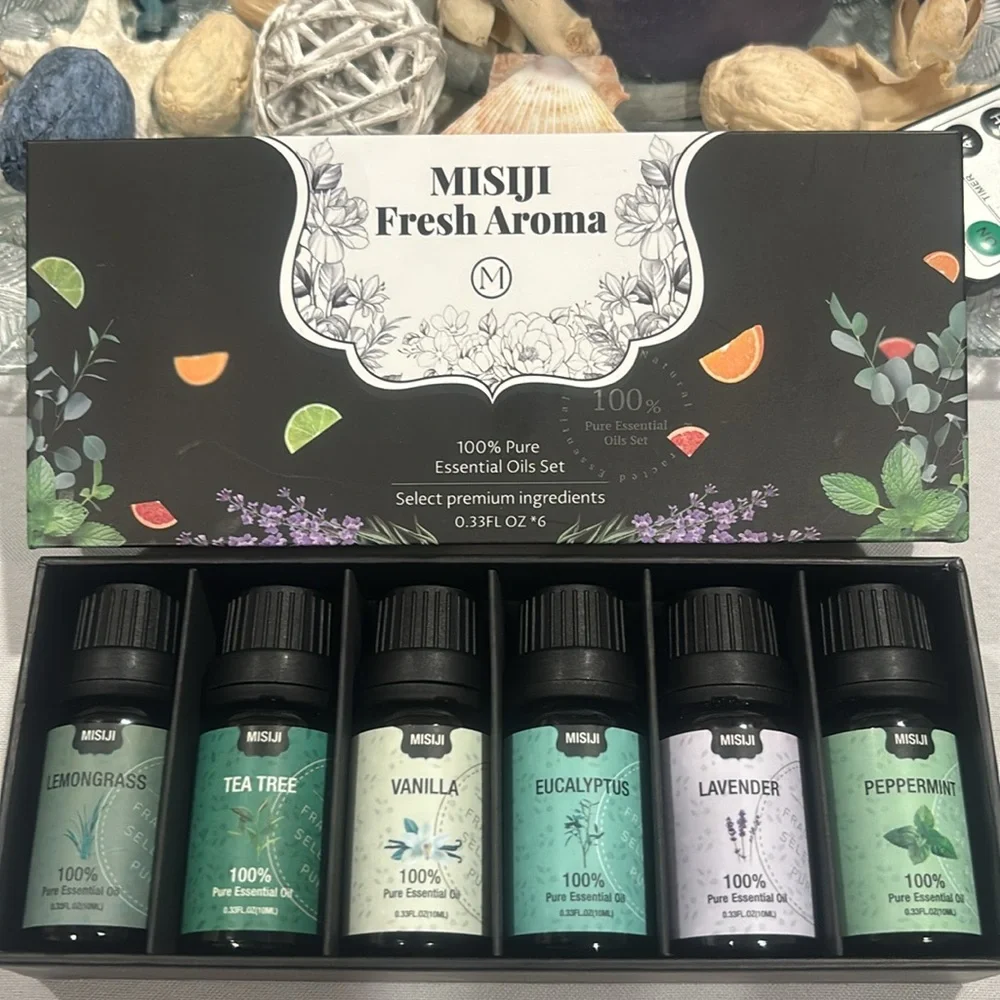 MISJI Essential Oil Set - 6 Pack
